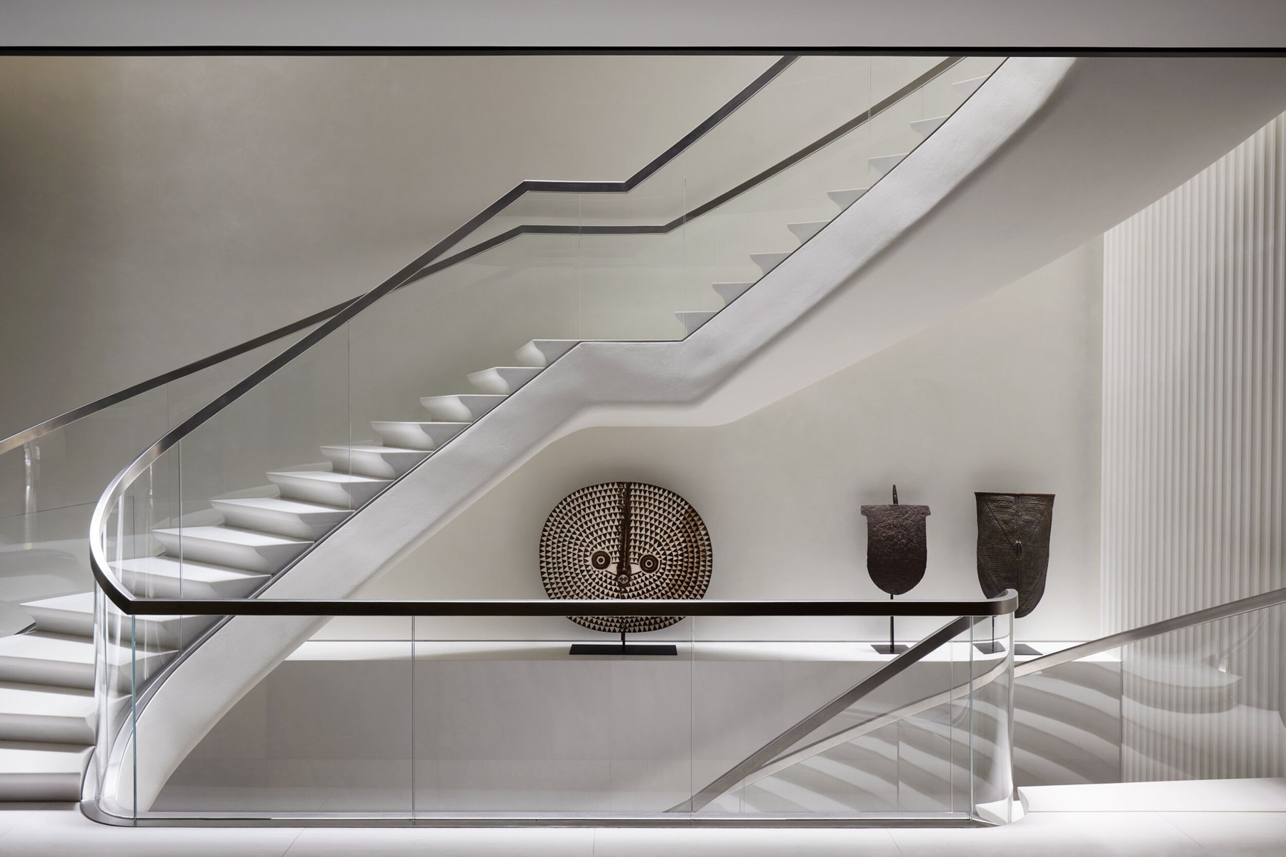 Decorative painted surface in an elegant room